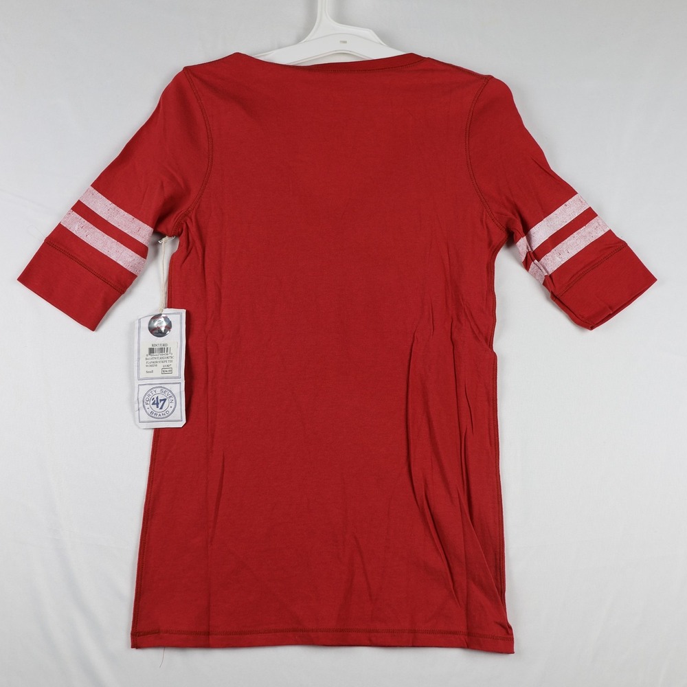 Cincinnati All Star Game Shirt Womens Small Red MLB Baseball 2015 Event 47 Brand - Picture 6 of 7